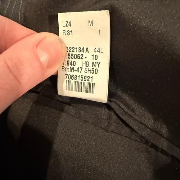 Lauren Ralph Lauren Wool Pinstripe Business Suit 44L , 38x30. - Picture 12 of 15